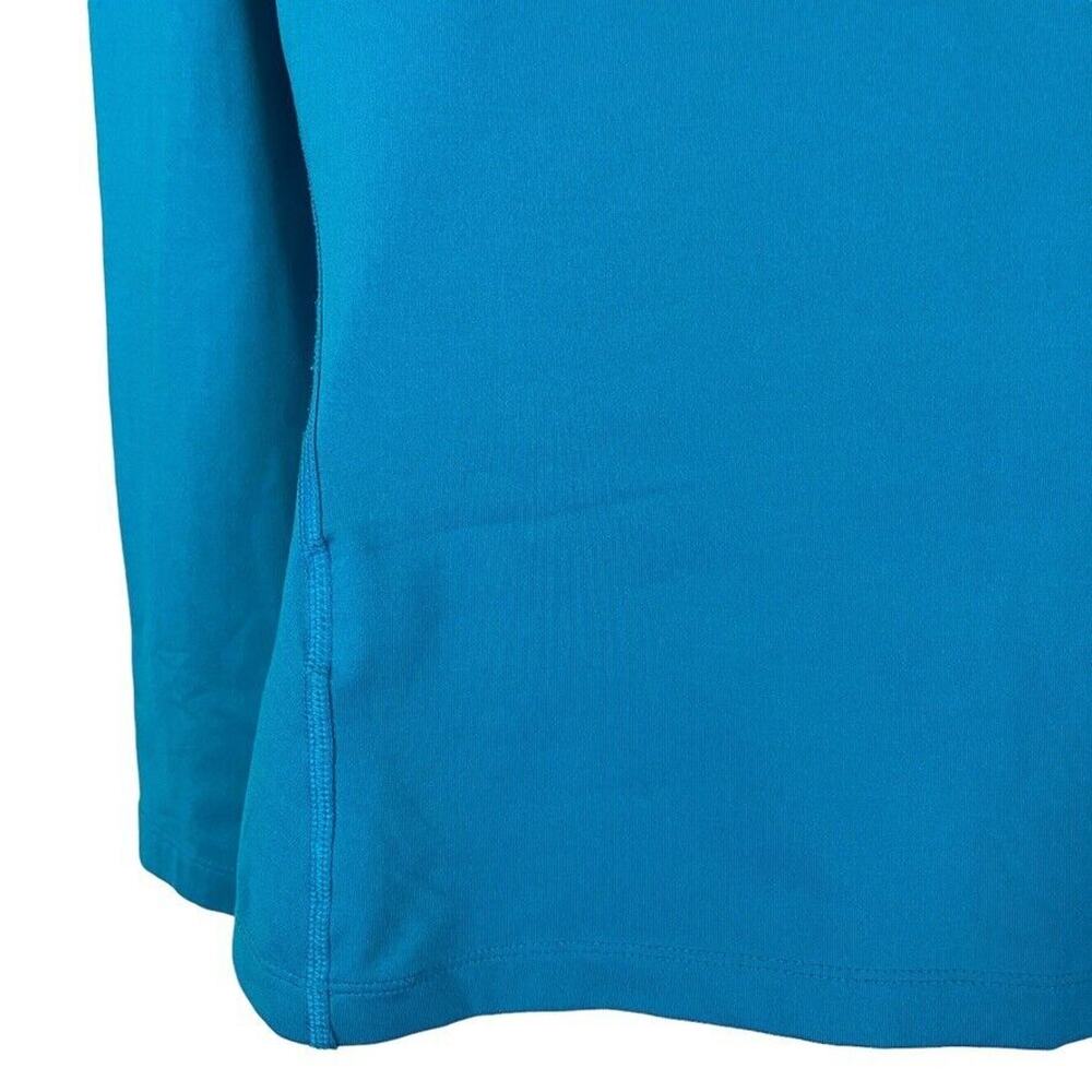 Nike Pro Combat Dri-Fit Fitted Fleece Lined 1/4 Zip Therma Shirt Top Womens M - Picture 11 of 16